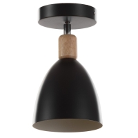 Спот "Дан" Е27 40Вт черный 14х14х24 см Спот "Дан" Е27 40Вт черный 14х14х24 см