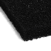 Губка прямоугольная, крупнопористая 10 PPI, лист 50 х 50 х 10 см, черный Губка прямоугольная, крупнопористая 10 PPI, лист 50 х 50 х 10 см, черный