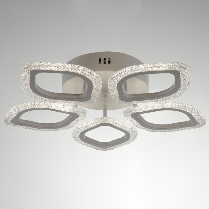 Люстра ГАЛЛОП светодиодная Баббл 70Вт LED 2700-4200К белый 53,5х53,5х9,5см