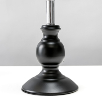 Лампа настольная 58086/1 1х40Вт Е27 черный 27х27х40 см RISALUX