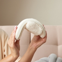 Тапочки женские размер 40-41, цвет молочный Тапочки женские размер 40-41, цвет молочный