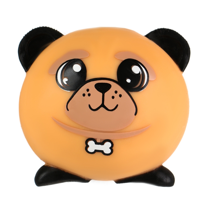 Антистресс сквиш мялка &laquo;Собачка&raquo;,с пастой, в пакете