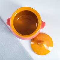 Горшок керамический для запекания "Пиканто" 0,65л / 12,5х11,5см, радуга МИКС Горшок керамический для запекания "Пиканто" 0,65л / 12,5х11,5см, радуга МИКС