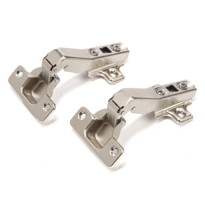 Петля мебельная накладная 45 градусов ТУНДРА, без доводчика Петля мебельная накладная 45 градусов ТУНДРА, без доводчика