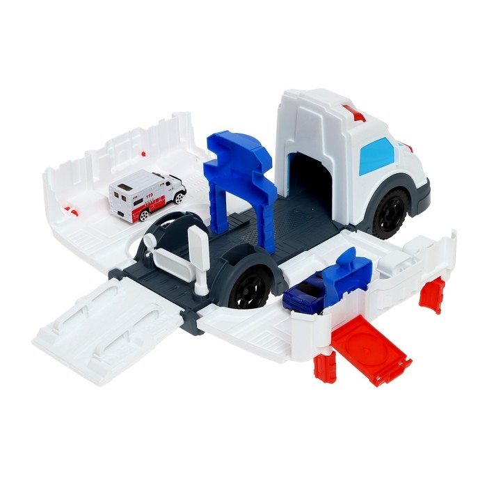 Парковка &laquo;Скорая&raquo;, трансформация, подвижные детали