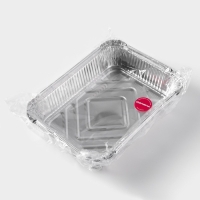 Форма для запекания на гриле Доляна, фольга, 23&times;14, набор 5 шт