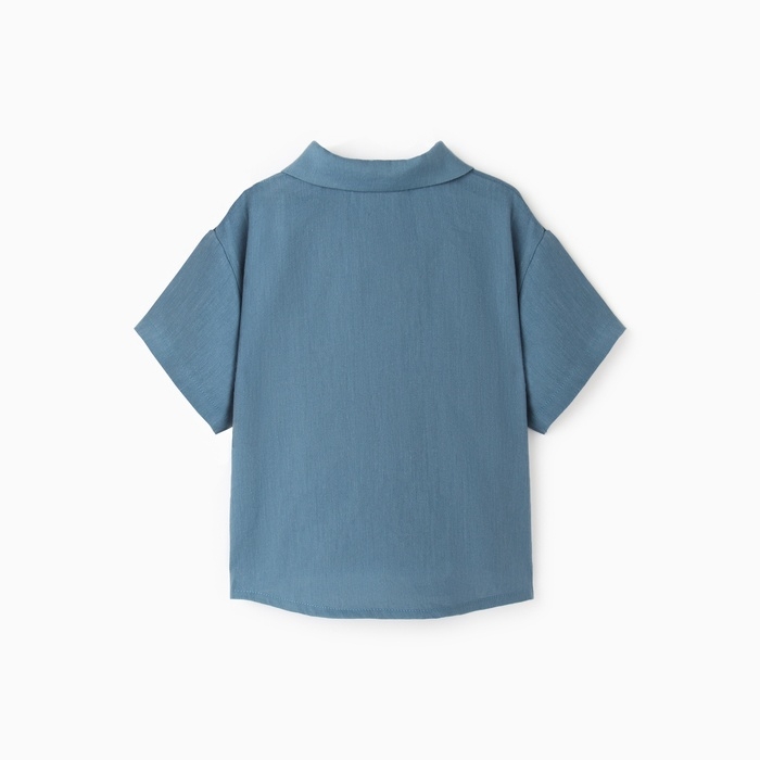 Рубашка для мальчика KAFTAN Linen, р. 32 (110-116), синий