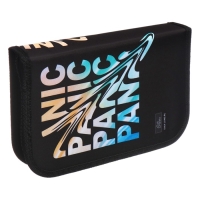 Пенал 1 секция 140 х 210 х 40 мм, откидной карман и косметичка, тканевый, Calligrata TOP Content "Тачка panic" Пенал 1 секция 140 х 210 х 40 мм, откидной карман и косметичка, тканевый, Calligrata TOP Content "Тачка panic"