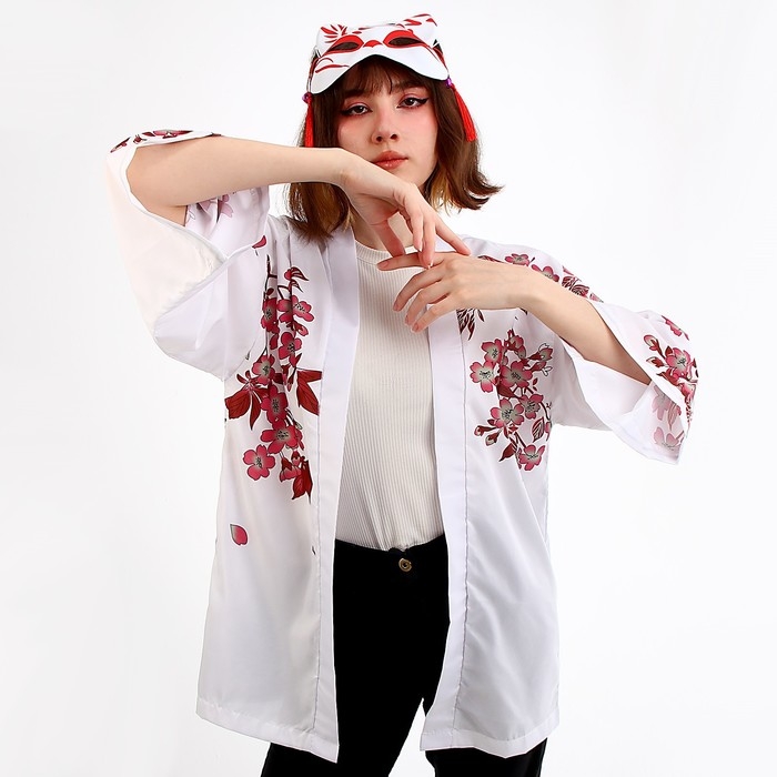 Карнавальный набор &laquo;Кицунэ: рыба кои&raquo;, р. 44&ndash;52: маска, хаори