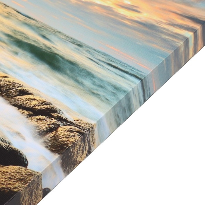 Картина-холст на подрамнике Картина-холст на подрамнике "Валуны" 60х100 см