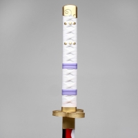 Сувенирное оружие "Катана Энма" 102 см, белая, пенополистирол Сувенирное оружие "Катана Энма" 102 см, белая, пенополистирол