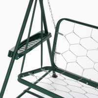 Качели садовые "Касабланка", цвет зеленый220 х 119 х 145 см, макс нагрузка 300 кг