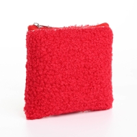 Кошелёк на молнии, цвет красный Кошелёк на молнии, цвет красный