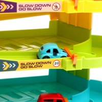 Парковка &laquo;Город&raquo;, 6 машинок, лифт, свет и звук