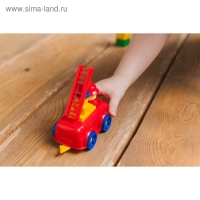 Конструктор &laquo;МОЙ ГОРОД: Пожарная машина&raquo;, 16 деталей