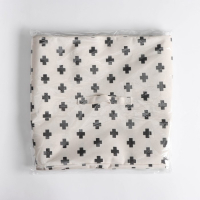 Кофр для хранения вещей «Ажур», 55×42×25 см, цвет чёрно-молочный Кофр для хранения вещей «Ажур», 55×42×25 см, цвет чёрно-молочный