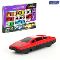 Набор металлических машин «Супер гонки», 1:64, 15 шт. Набор металлических машин «Супер гонки», 1:64, 15 шт.