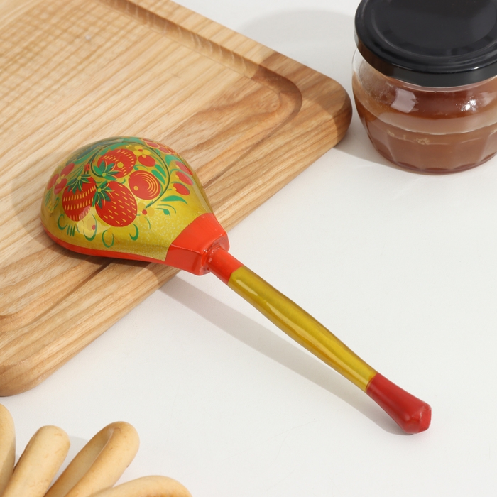 Ложка полубаская «Традиционная», 19×6 см, микс Ложка полубаская «Традиционная», 19×6 см, микс