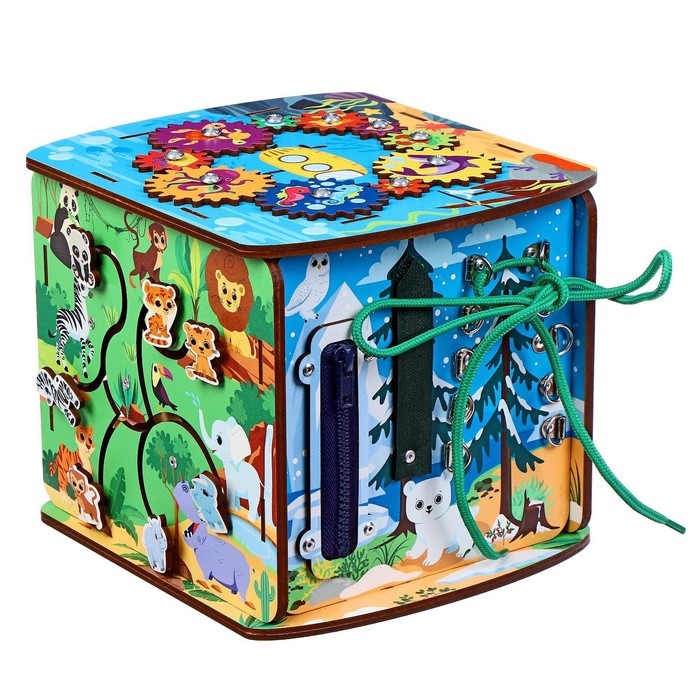 Бизиборд &laquo;Играем со зверятами&raquo;