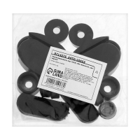 Зеркалодержатель (арт.2025), без сверления, цвет черный Зеркалодержатель (арт.2025), без сверления, цвет черный