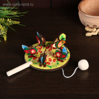 Сувенир "Курицы клюющие", d=13 см микс Сувенир "Курицы клюющие", d=13 см микс