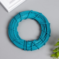 Кольцо ротанг для изготовления ловца снов "Синий" d=10 см Кольцо ротанг для изготовления ловца снов "Синий" d=10 см