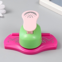 Дырокол фигурный для края вырубка 3х3 см "Одуванчик" МИКС 10,5х7,5х5,5 см