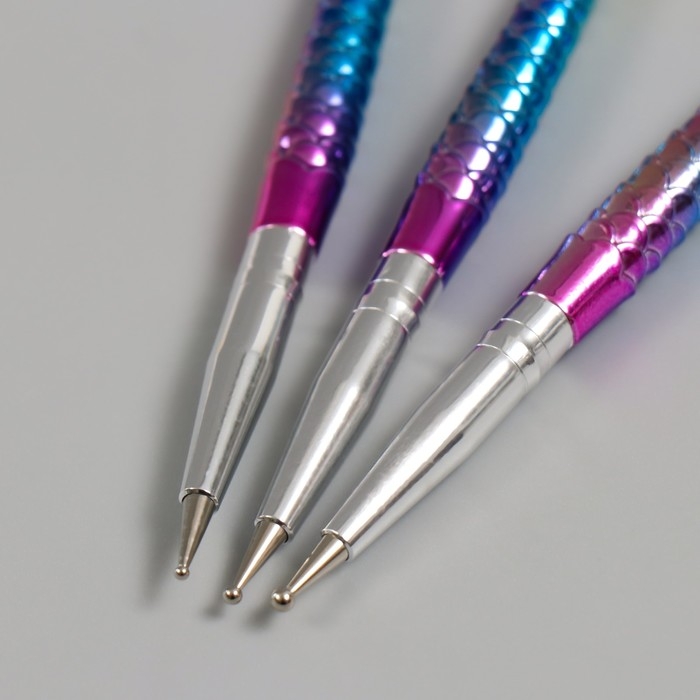 Инструменты для моделирования и придания формы Инструменты для моделирования и придания формы "Русалка" набор 3 шт пластик, металл, 17 см 1025464