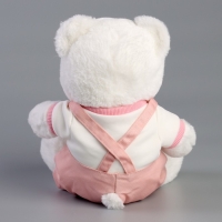 Мягкая игрушка Little Friend, медведь в розовом комбинезоне, 23 см Мягкая игрушка Little Friend, медведь в розовом комбинезоне, 23 см