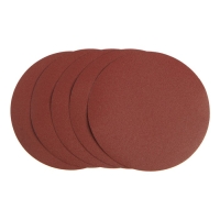 Круг абразивный шлифовальный под "липучку" ТУНДРА, 150 мм, Р240, 5 шт.