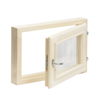 Окно, 40&times;60см, двойное стекло ЛИПА