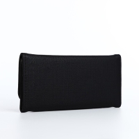 Кошелёк женский на магните, цвет чёрный Кошелёк женский на магните, цвет чёрный