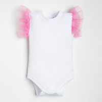 Боди с рюшей Крошка Я, BASIC LINE, рост 62-68 см