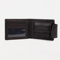 Портмоне мужское на магните, цвет коричневый Портмоне мужское на магните, цвет коричневый