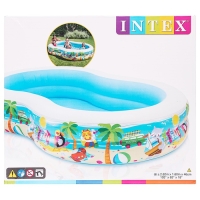 Бассейн надувной &laquo;Морской берег&raquo;, 262 х 160 х 46 см, от 3 лет, 56490NP INTEX