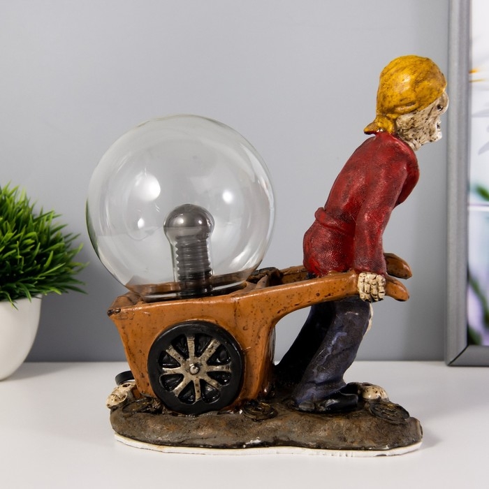 Плазменный шар Плазменный шар "Тачка" цветной 16х11х20 см RISALUX