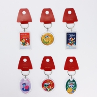 Брелок новогодний, для ключей &laquo;Счастье в твоих руках&raquo; микс из 6 шт