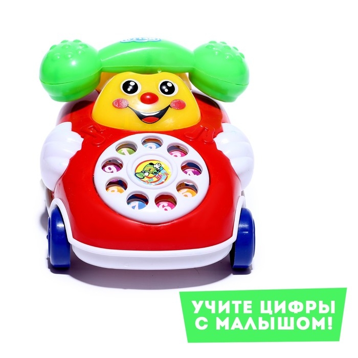 Игрушка заводная на веревке &laquo;Телефончик&raquo;, МИКС