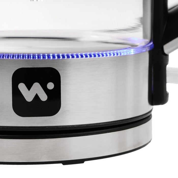 Чайник электрический Windigo LSK-1806, стекло, 1.5 л, 2200 Вт Чайник электрический Windigo LSK-1806, стекло, 1.5 л, 2200 Вт