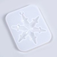 Форма силиконовая универсальная, подвеска &laquo;Снежинка-ажурная&raquo;