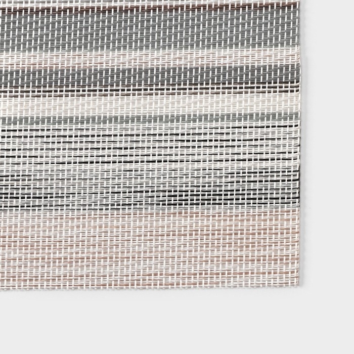 Салфетка сервировочная на стол «Дождь», 45×30 см, цвет бежевый Салфетка сервировочная на стол «Дождь», 45×30 см, цвет бежевый