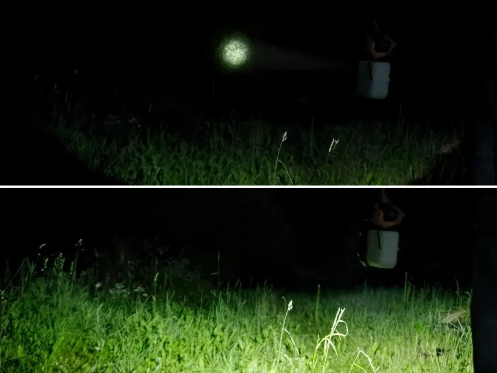 Кемпинговый фонарь-лампа аккумуляторный Yol, черный