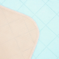 Пелёнка для животных многоразовая впитывающая, 70 х 100 см, мятная Пелёнка для животных многоразовая впитывающая, 70 х 100 см, мятная