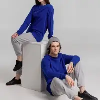 Свитшот унисекс BNC Inspire (Organic), ярко-синий, размер XS Свитшот унисекс BNC Inspire (Organic), ярко-синий, размер XS