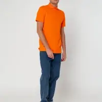 Рубашка поло мужская Virma light, оранжевая, размер 3XL