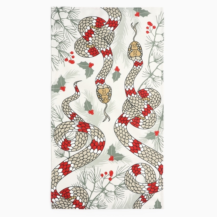 Набор в мешочке Этель "Теплых пожеланий": полотенце 40х70 см, формочки для запекания - 3 шт. 1064493