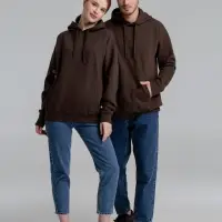 Толстовка с капюшоном Slam 320, темно-коричневая (шоколад), размер L Толстовка с капюшоном Slam 320, темно-коричневая (шоколад), размер L