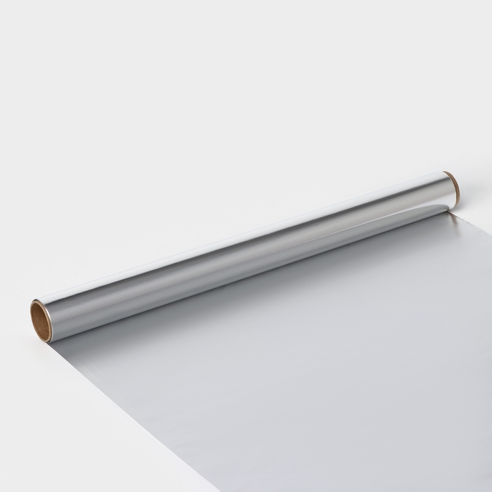 Фольга пищевая алюминиевая Доляна &laquo;Премиум&raquo;, 44 см &times; 50 м, 14 мкм