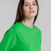 Свитшот унисекс BNC Inspire (Organic), зеленый, размер L