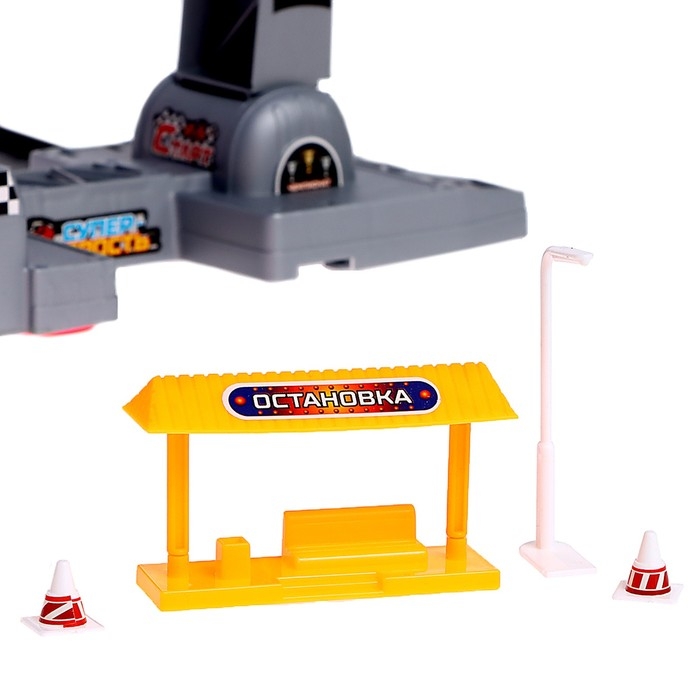 Автотрек-парковка &laquo;Крутая петля&raquo;, с запуском, 2 в 1